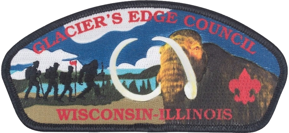 Glacier's Edge Council shoulder patch